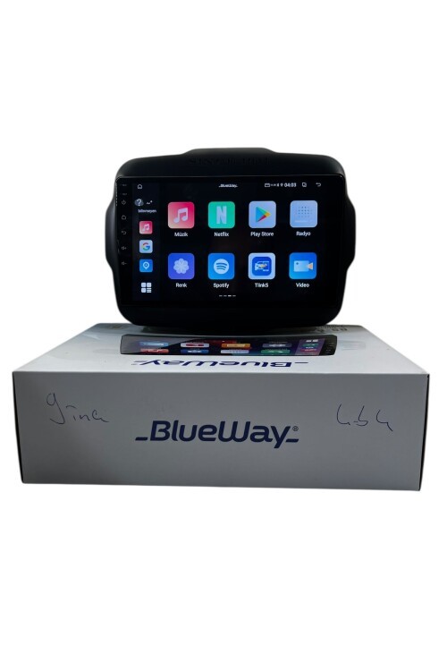 Jeep Renegade 2014-2023 BLUEWAY 4-64 PROFESYONEL OEM MULTİMEDİA