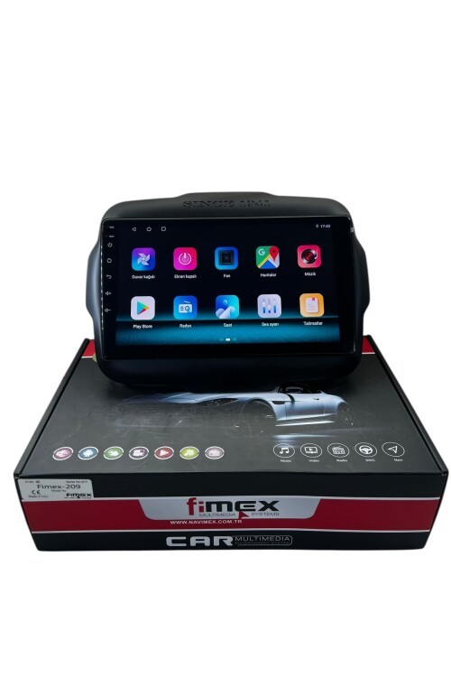 Jeep Renegade 2014-2023 FİMEX 4-64 (FANLI) DSPLİ PRO OEM MULTİMEDİA