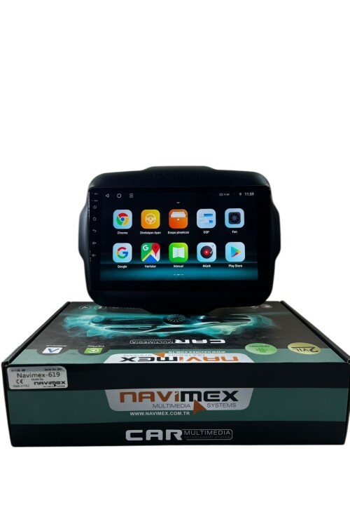 Jeep Renegade 2014-2023 NAVİMEX 6-64 (FANLI) PROFESYONEL OEM MULTİMEDİA