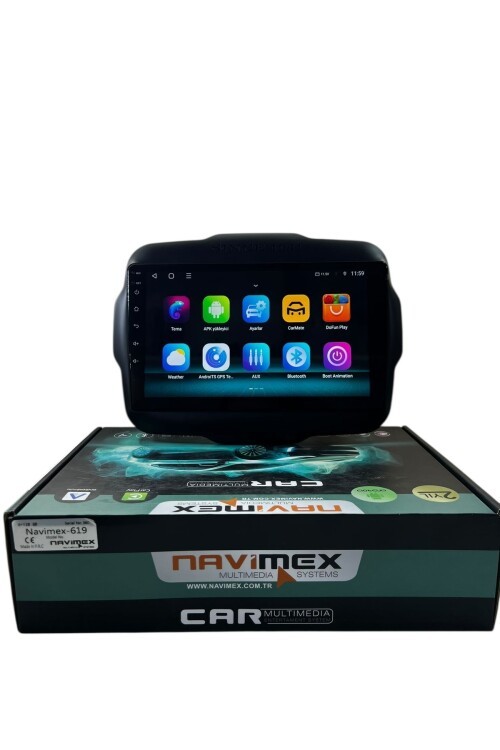 Jeep Renegade 2014-2023 NAVİMEX 6-64 (FANLI) PROFESYONEL OEM MULTİMEDİA