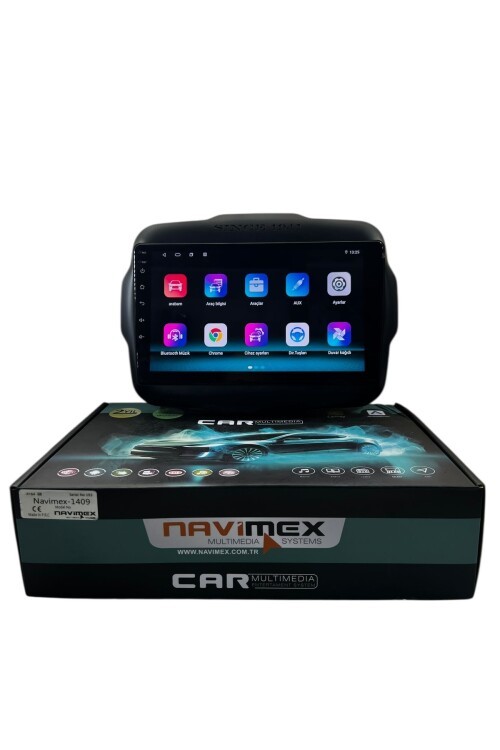 Jeep Renegade 2014-2023 NAVİMEX SAMSUNG İŞLEMCİLİ 4-64 PROFESYONEL OEM MULTİMEDİA