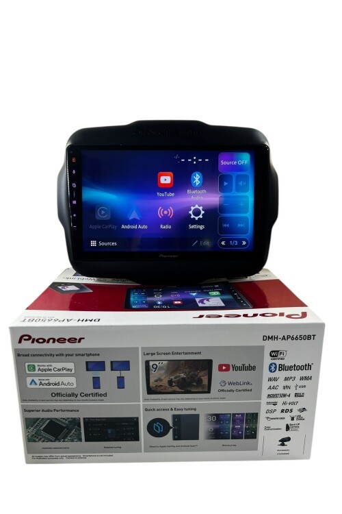 Jeep Renegade 2014-2023 PİONEER 4-64 TAM PROFESYONEL OEM MULTİMEDİA