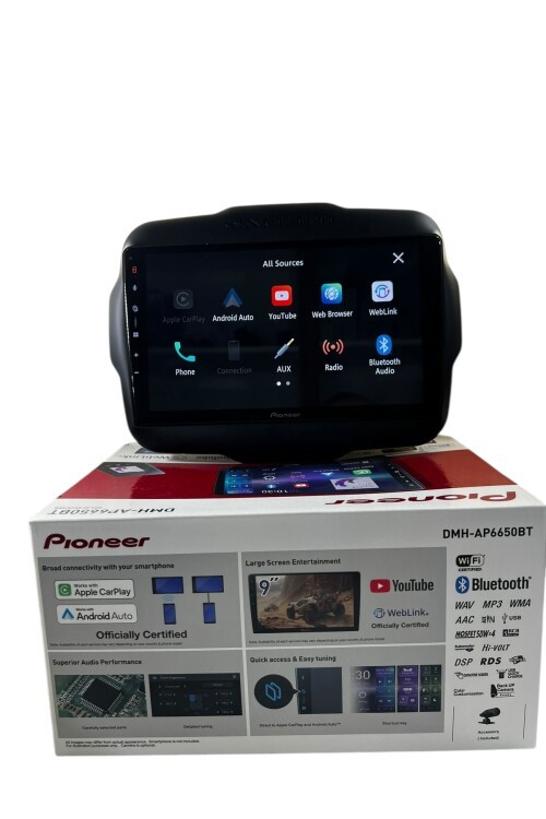 Jeep Renegade 2014-2023 PİONEER 4-64 TAM PROFESYONEL OEM MULTİMEDİA
