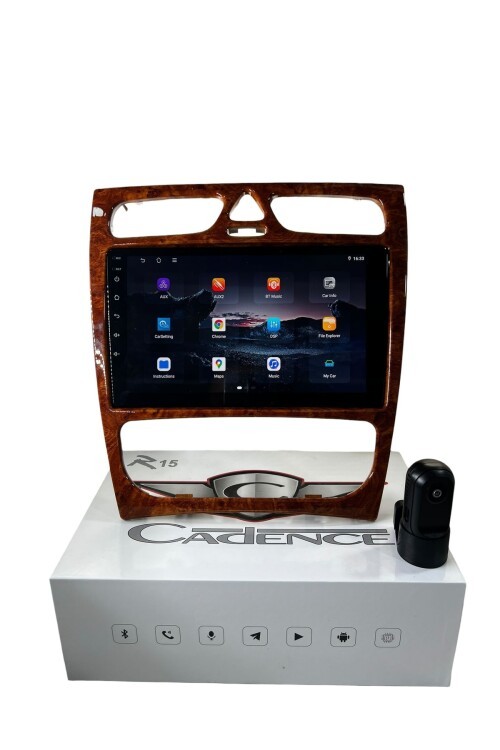 Mercedes C Class 2002-2004 CADENCE R15 (DVR KAYIT CİHAZLI) PRO OEM MULTİMEDİA