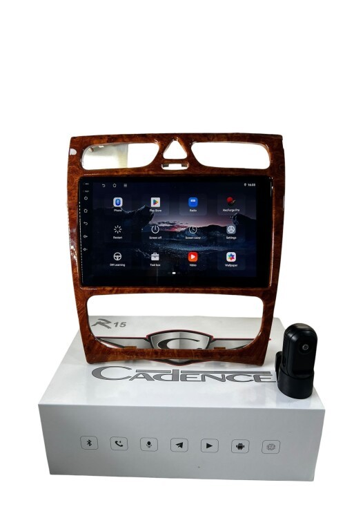 Mercedes C Class 2002-2004 CADENCE R15 (DVR KAYIT CİHAZLI) PRO OEM MULTİMEDİA