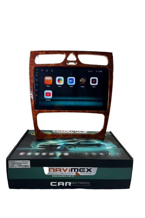Mercedes C Class 2002-2004 NAVİMEX 6-64 (FANLI) PROFESYONEL OEM MULTİMEDİA