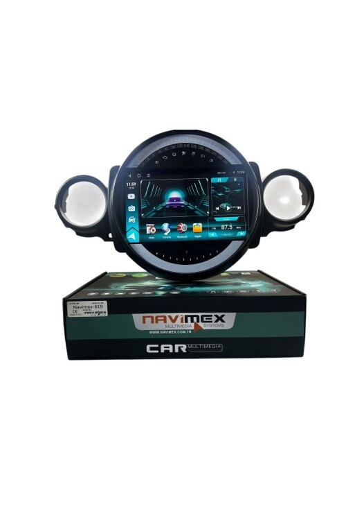 Mini Cooper 2007-2011 NAVİMEX 6-128 (FANLI) PROFESYONEL OEM MULTİMEDİA