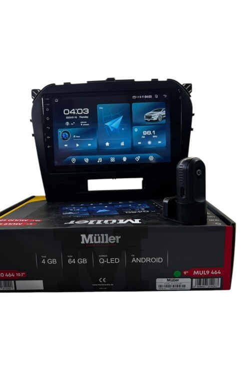 Suzuki Vitara 2015-2022 MÜLLER 4-64 PROFESYONEL OEM MULTİMEDYA