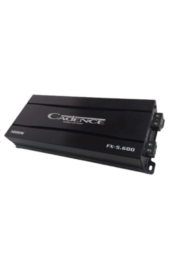 Cadence FX-5.600 Küçük Kasa 3000W 580rms 5 Kanal Oto Amfi