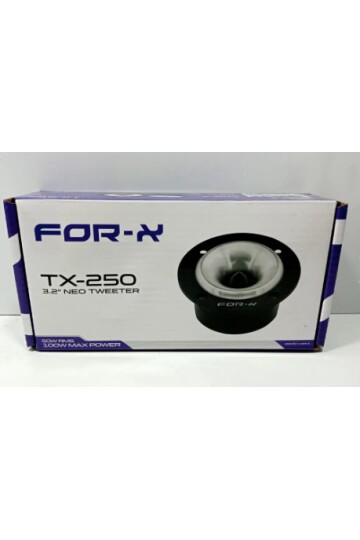 For-X Dome Tweeter 8cm – 100w 50RMS For-x TX-250 8cm Dome Tiz