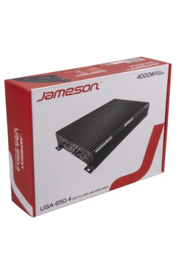Jameson 4000 Watt Oto Anfi Rms Power 4x65 Rms 4 Kanal Oto Amfi Bzt23956 23956, One Size