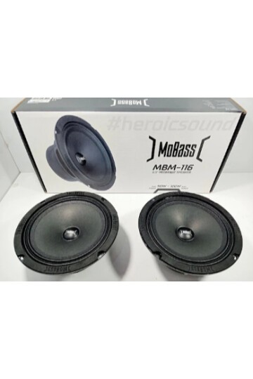 Mobass 16cm Midrange Mobass Mbm-116 Midrange Hoparlör Kaliteli Midrange