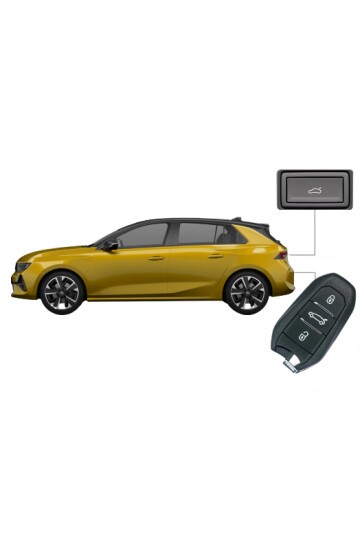 Opel Astra L Elektrikli Bagaj Sistemi (2022+)