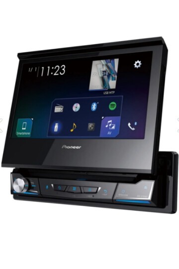 Pioneer Avh-a7100bt 7 Bluetooth Lu Indash Teyp