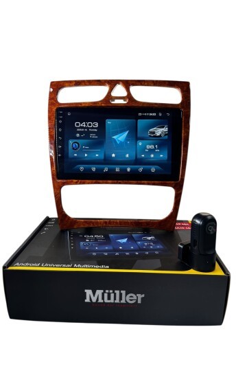 Mercedes C Class 2002-2004 MÜLLER 4-64 PROFESYONEL OEM MULTİMEDYA