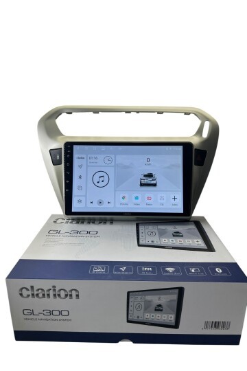 Pejo 301 Citroen C-elyse (Gri) CLARİON 4-64 TAM PROFESYONEL OEM MULTİMEDİA  