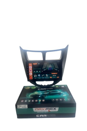 HYUNDAİ ACCENT BLUE SİYAH 2011-2013 NAVİMEX 6-64 (FANLI) PROFESYONEL OEM MULTİMEDİA