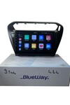 Pejo 301 -Citroen C-elyse (Siyah) BLUEWAY 4-64 PROFESYONEL OEM MULTİMEDİA